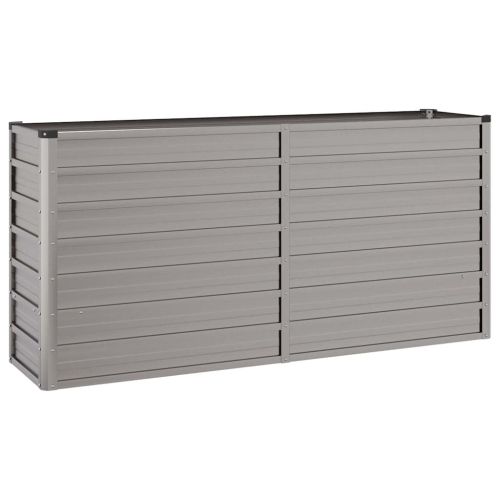 Градинска повдигната леха ръждив 160x40x77 см кортенова стомана