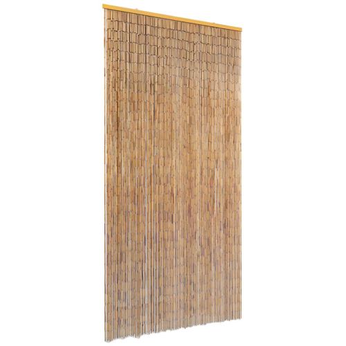 Завеса за врата против насекоми, бамбук, 90x220 cм