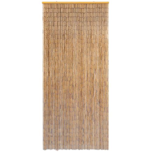 Завеса за врата против насекоми, бамбук, 90x220 cм