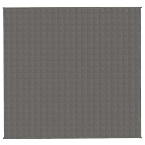 Утежнено одеяло сиво 220x230 см 11 кг плат