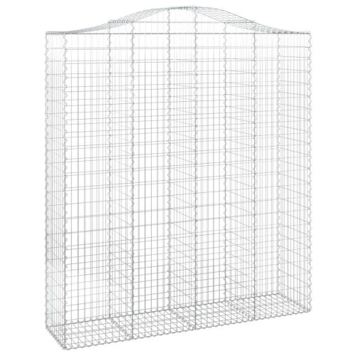 Габионни кошници арка 7 бр 200x50x220/240 см поцинковано желязо