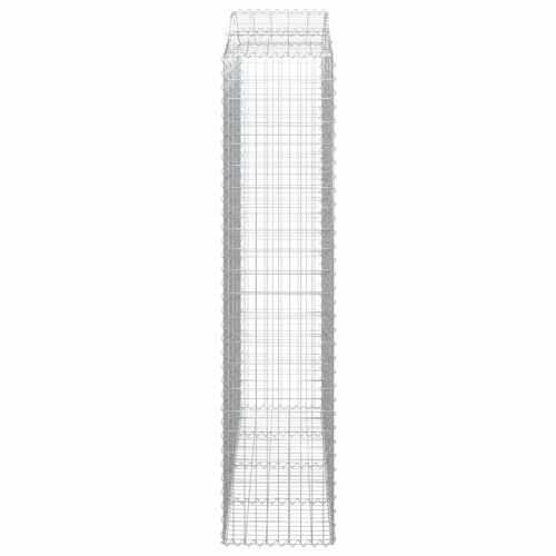 Габионни кошници арка 7 бр 200x50x220/240 см поцинковано желязо