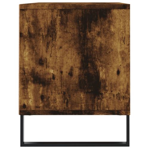 ТB шкаф, опушен дъб, 100x34,5x44,5 см, инженерно дърво