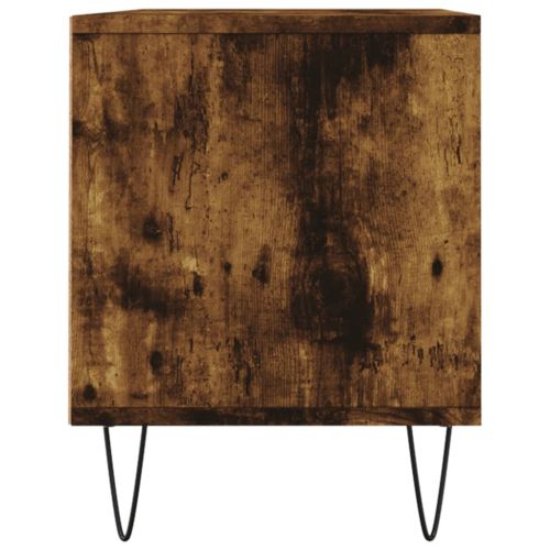 ТB шкаф, опушен дъб, 100x34,5x44,5 см, инженерно дърво