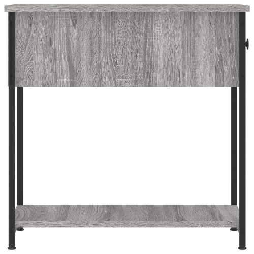 Нощни шкафчета 2 бр сив сонома 30x60x60 см инженерно дърво