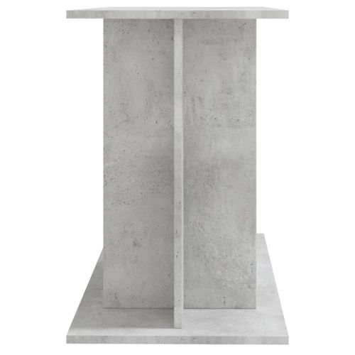 Стойка за аквариум, бетонна, сива, 100x40x60 см, инженерно дърво