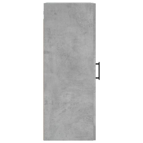 Стенен шкаф бетонно сив 34,5x34x90 см