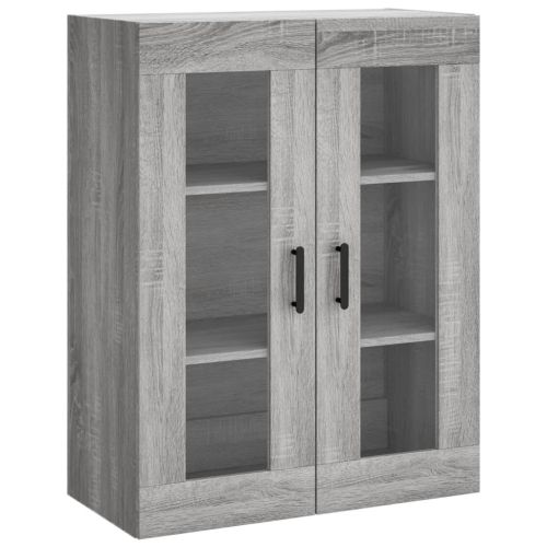 Стенен шкаф сив сонома 69,5x34x90 см