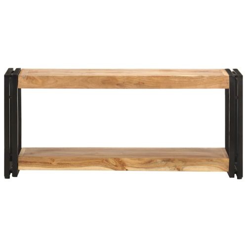 ТВ шкаф, 90x30x40 cм, акациево дърво масив