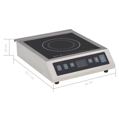 Електрически индукционен плот със сензорен дисплей, 3500 W