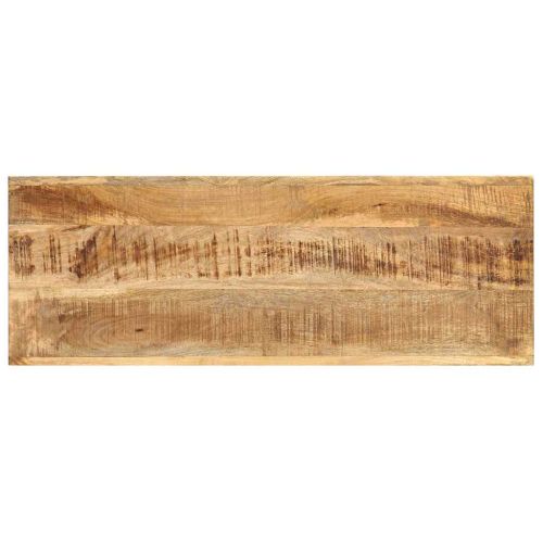 Конзолна маса, 110x35x76 см, мангово дърво масив