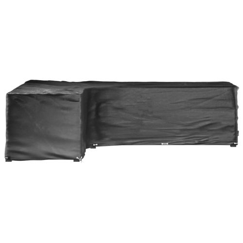 Покривала за ъглови градински мебели 2 бр 18 капси 220x285x80см