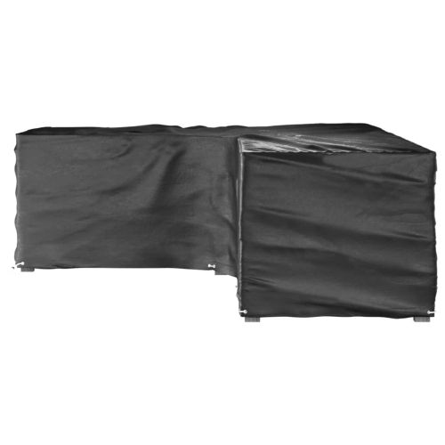 Покривала за ъглови градински мебели 2 бр 18 капси 220x285x80см