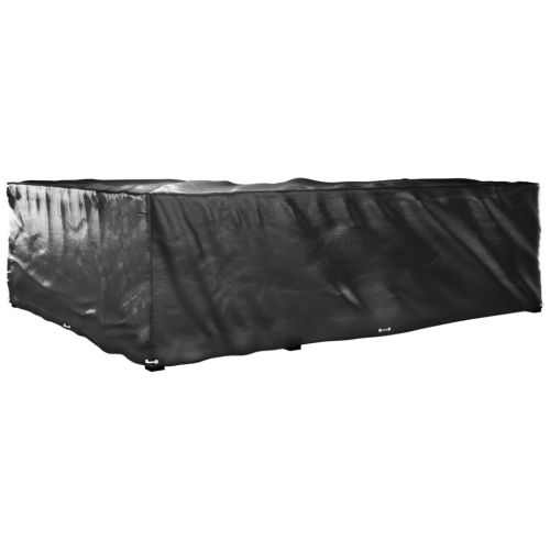 Покривала за ъглови градински мебели 2 бр 16 капси 260x210x80см