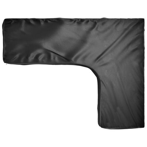 Покривала за ъглови градински мебели 2 бр 18 капси 285x220x80см