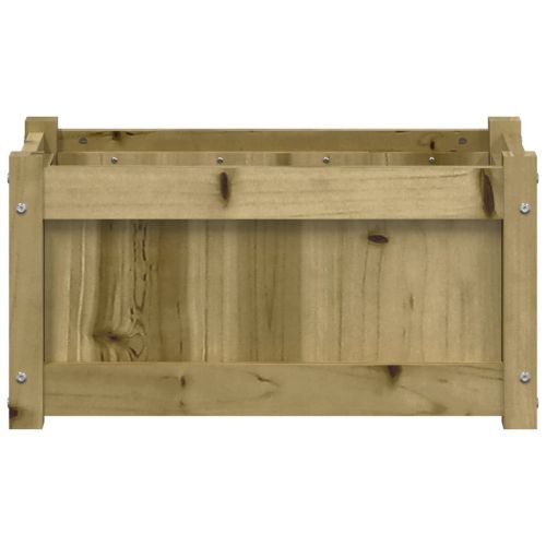Градински сандък, 60x31x31 см, импрегнирана борова дървесина