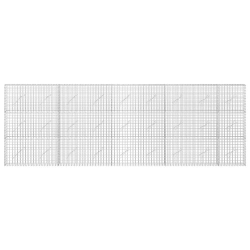 Габион с 3,5 мм Жица и 5x5 см Мрежа 450x10x150 см