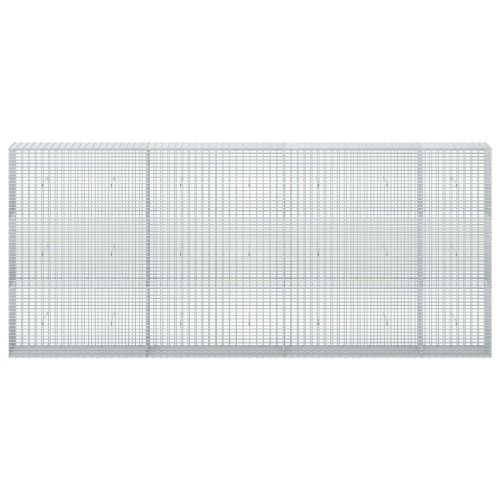 Габион с 3,5 мм тел и 5x2,5 см мрежа 350x30x150 см