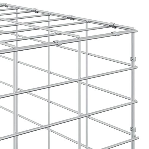 Габион с 3,5 мм тел и 5x2,5 см мрежа 350x30x150 см
