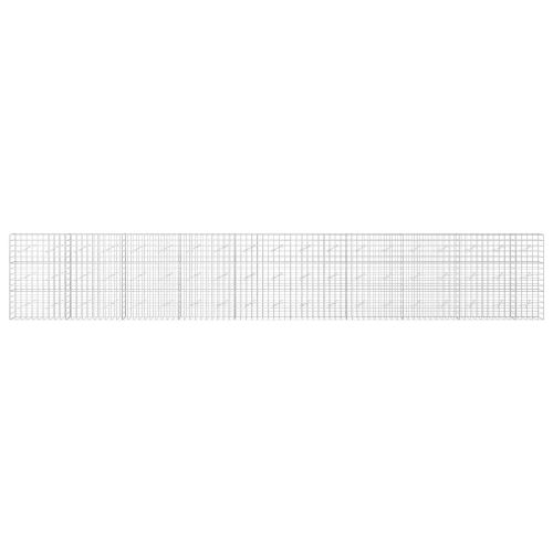 Габион с 3,5 мм тел и мрежа 10x10 см 950x10x150 см