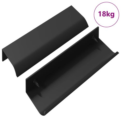 Дръжка 725 бр. Черно 120 x 39.6 x 17 мм Алуминий