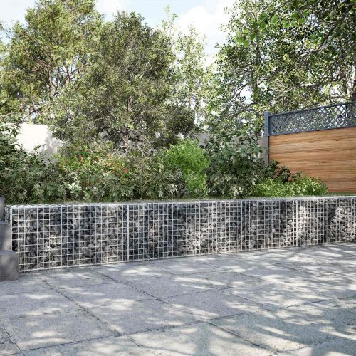 Габион с 5 мм жица и мрежа 5x5 см 800x50x50 см