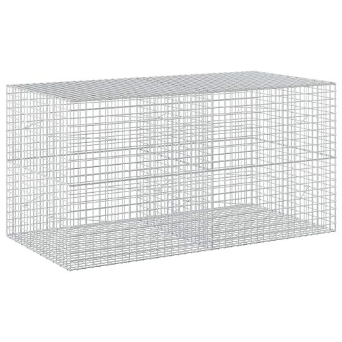 Габион с 3,5 мм Жица и 5x5 см Мрежа 200x100x100 см