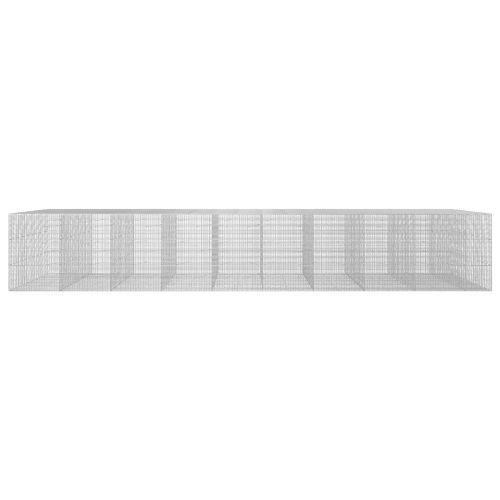 Габион с 3,5 мм тел и 5x2,5 см мрежа 950x100x150 см