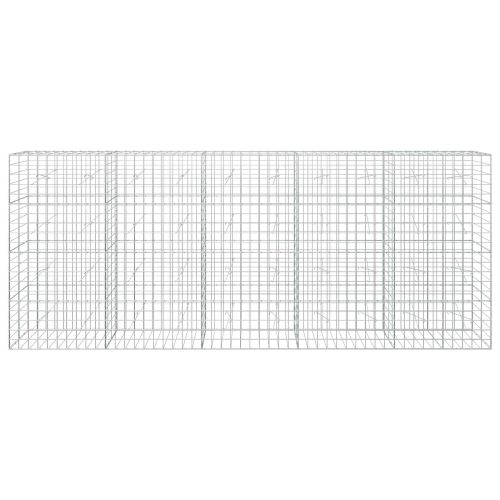 Габион с 3,5 мм тел и мрежа 10x10 см 500x20x200 см
