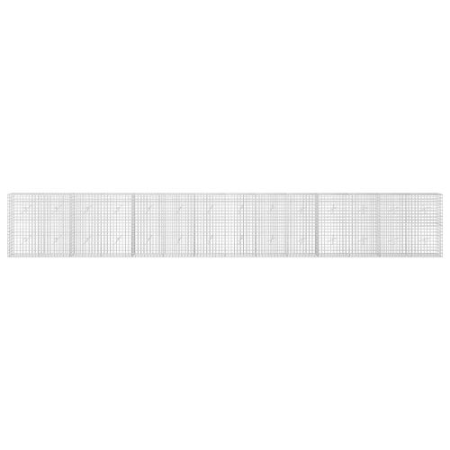 Габион с 3,5 мм Жица и 5x5 см Мрежа 700x20x100 см