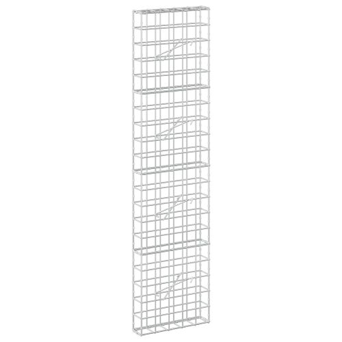 Габион с 5 мм тел и 10x10 см мрежа 50x10x200 см