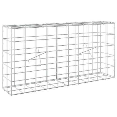 Габион с 5 мм тел и 10x10 см мрежа 100x20x50 см
