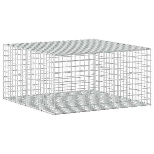 Габион с 5 мм жица и мрежа 5x5 см 100x100x50 см