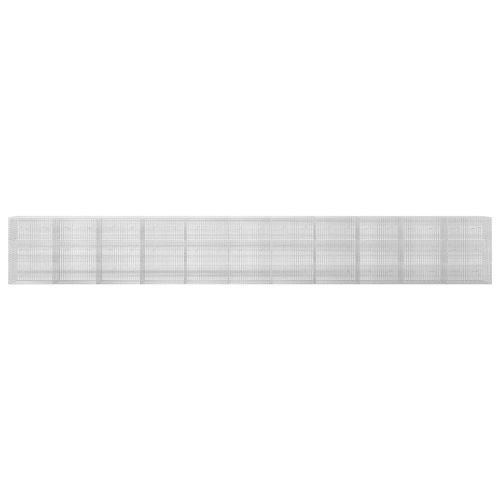 Габион с 3,5 мм тел и 5x2,5 см мрежа 1100x20x150 см