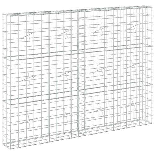 Габион с 5 мм тел и 10x10 см мрежа 200x20x150 см