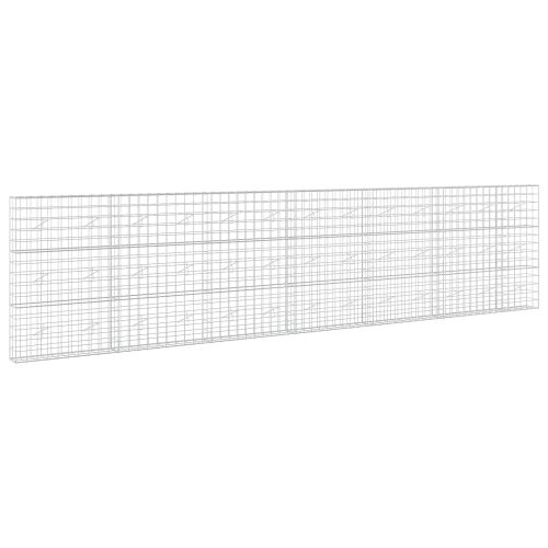 Габион с 5 мм тел и 10x10 см мрежа 650x20x150 см