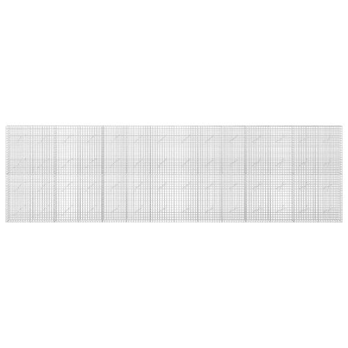 Габион с 5 мм жица и мрежа 5x5 см 700x10x200 см