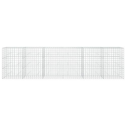 Габион с 3,5 мм тел и мрежа 10x10 см 600x30x150 см