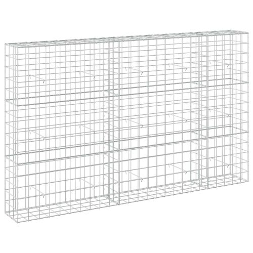 Габион с 3,5 мм тел и мрежа 10x10 см 250x30x150 см