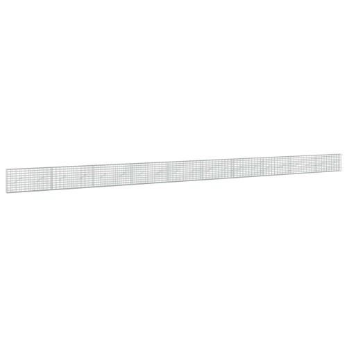 Габиони с 3,5 мм тел и 5x10 см мрежа 1000x10x50 см