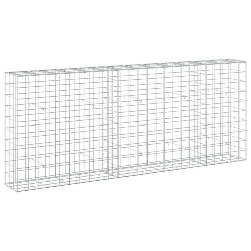Габион с 3,5 мм тел и мрежа 10x10 см 250x30x100 см