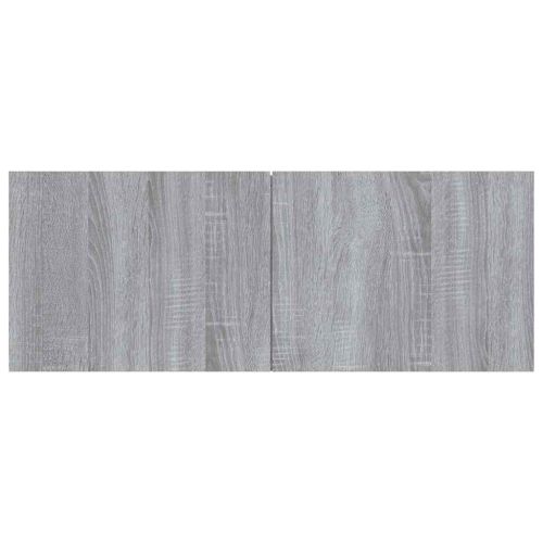 ТВ шкаф, сив сонома, 80x30x30 см, инженерно дърво