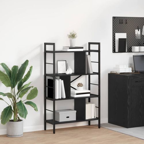 Рафт за книги 7 нива 75 x 30 x 123,5 см Инженерна дървесина