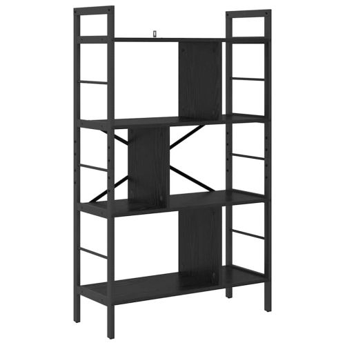 Рафт за книги 7 нива 75 x 30 x 123,5 см Инженерна дървесина