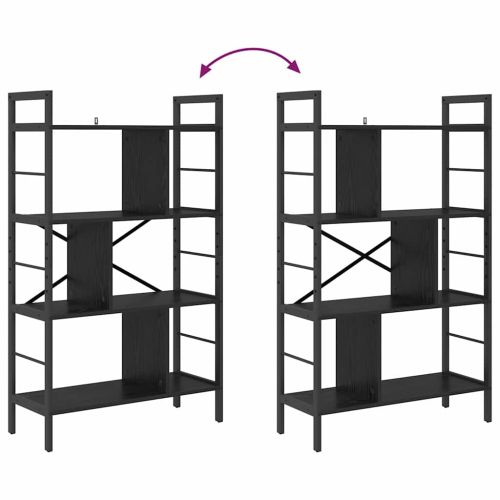 Рафт за книги 7 нива 75 x 30 x 123,5 см Инженерна дървесина
