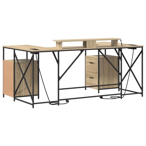 Бюро Сонома дъб Инженерна дървесина 182 x 101 x 87,5 см