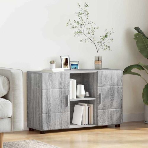 Служебен шкаф FLORIN 88,5 x 30,5 x 55,5 см Сив Сонома