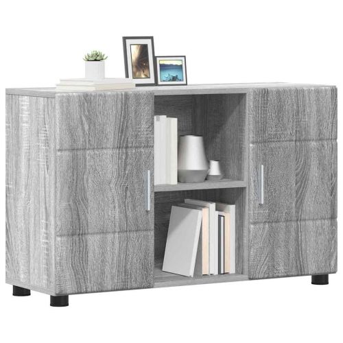 Служебен шкаф FLORIN 88,5 x 30,5 x 55,5 см Сив Сонома