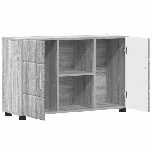Служебен шкаф FLORIN 88,5 x 30,5 x 55,5 см Сив Сонома