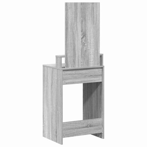 Тоалетка Сив Сонома 50 x 41 x 140 см Инженерна дървесина
